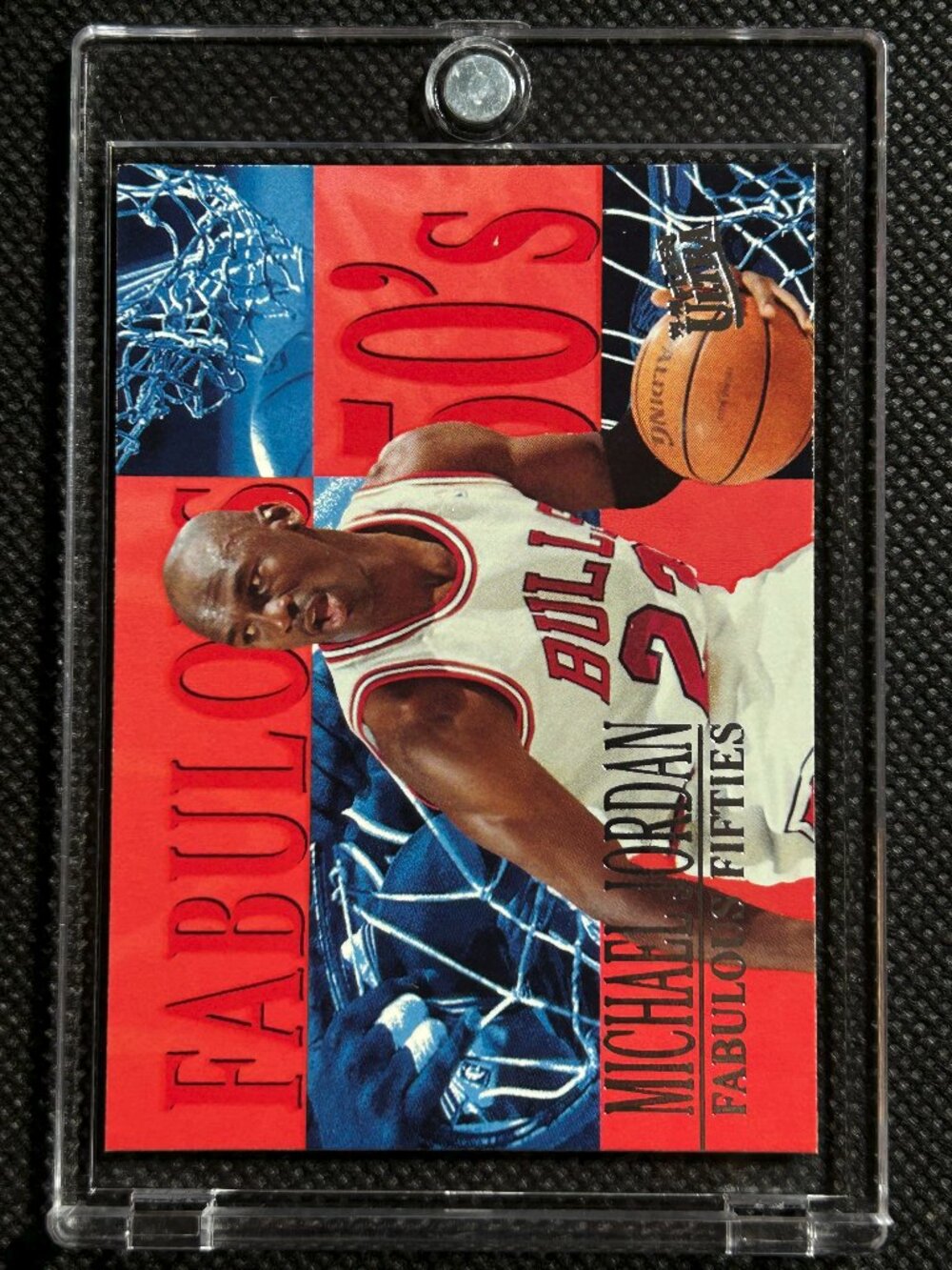 Michael Jordan 1995 Fleer Ultra Fabulous Fifties 50's Insert 5 Rare SP BULLS